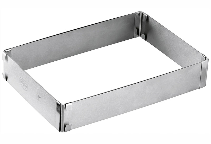 Dr. Oetker Backrahmen Varino ausziehbar 27,5-52x18,5-34x5cm Edelstahl