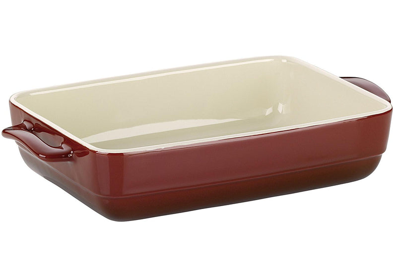 KELA Auflaufform Malin 22,5x12,5x6cm rot/beige
