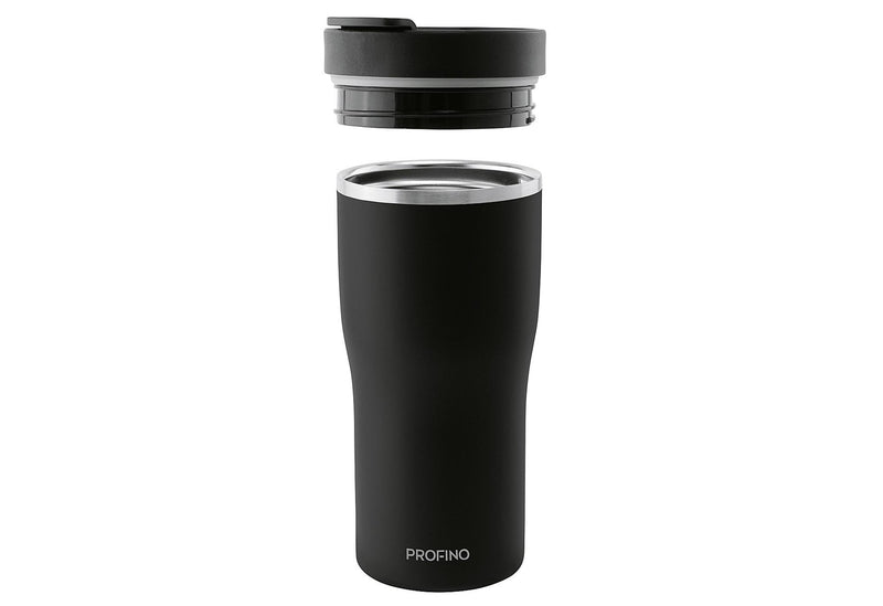 PROFINO Kaffeebecher Barista 350ml schwarz