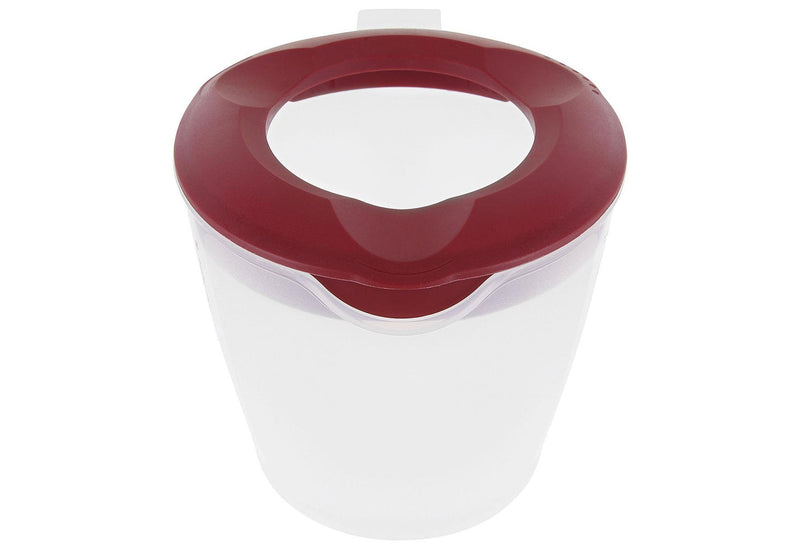 WESTMARK Rührbecher Helena mit Deckel 1,4l rot