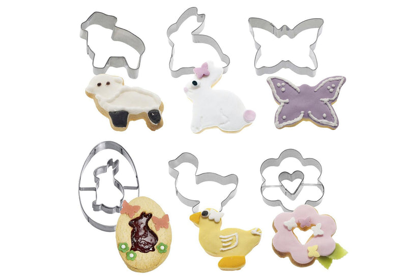 WESTMARK Ausstechförmchen Ostern/Frühjahr 6teilig