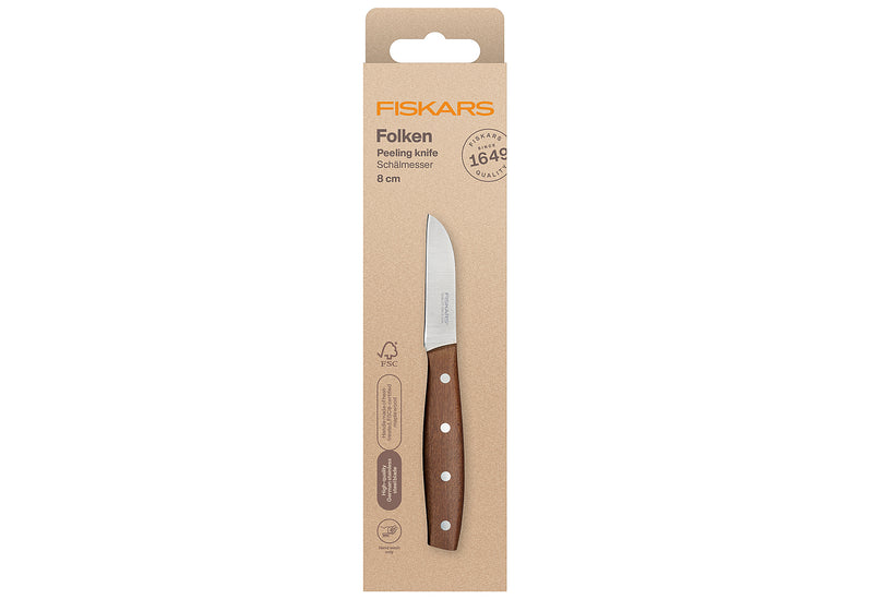 FISKARS Schälmesser Folken FSC 7cm