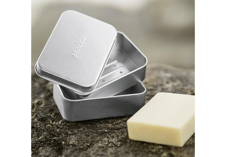 PANDOO Seifendose Aluminium