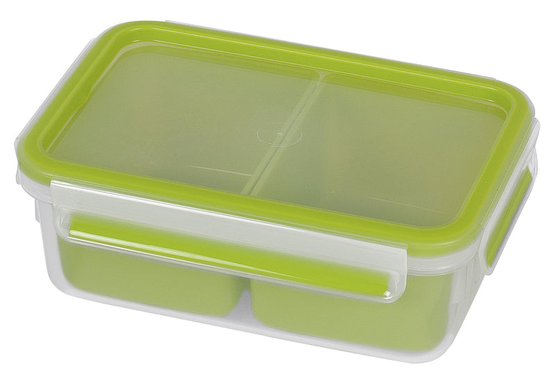 EMSA Clip & Go Snack rechteckig mit Einsätzen 1,0l