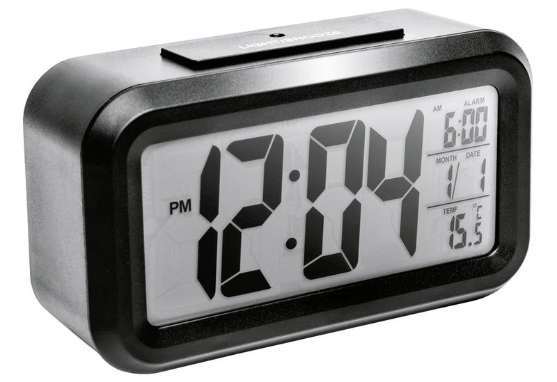 MEBUS Quarz-Wecker digital LCD Display