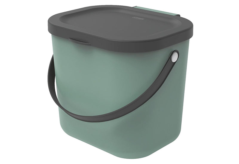 ROTHO Abfallbehälter Albula 6l 23,5x20x20,8cm mistletoe green
