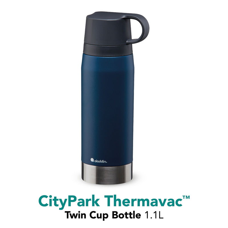 CityPark Thermoflasche, 1,1L, Navy-Blau