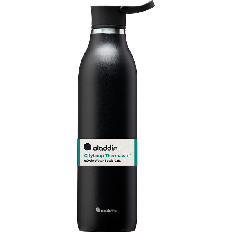 CityLoop Isolierflasche, 0,6L, Lava-Schwarz