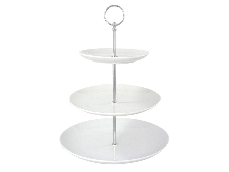 Etagere Porzellan 3L Rund