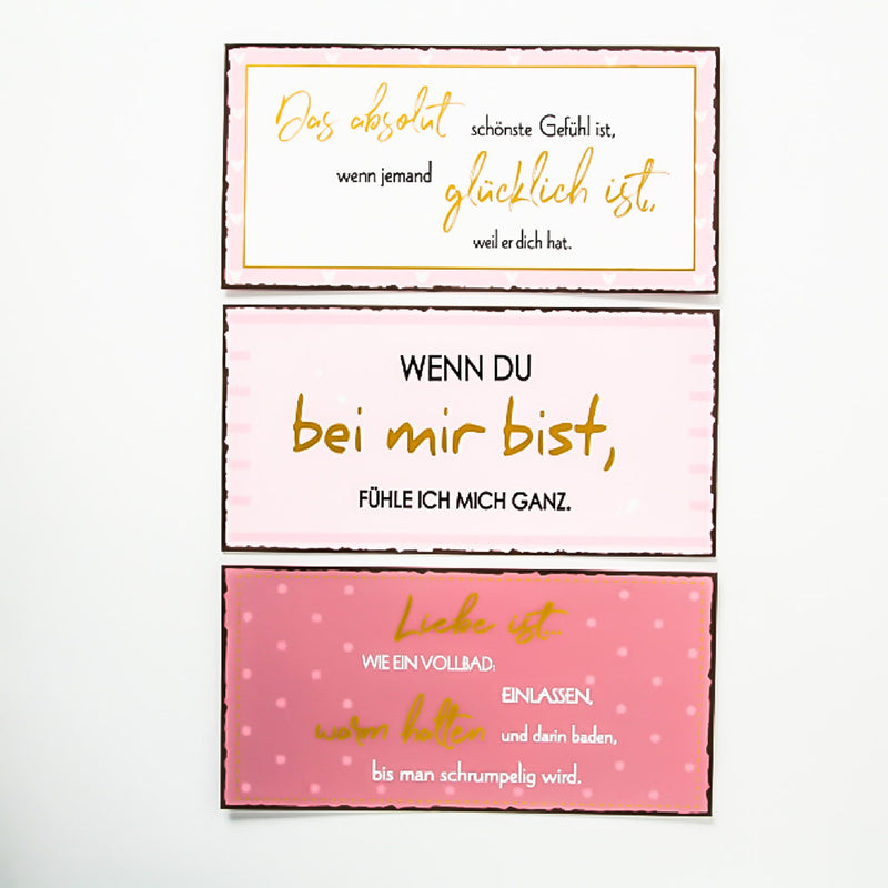 Grosses Vintage Metallschild, Modell „ Das absolut schönste Gefühl  ..., Material Metall , Maße 40 x 20 cm, rosa pink, ideal für Küche, Flur, Bar, Cafeteria oder einfach Zuhause.