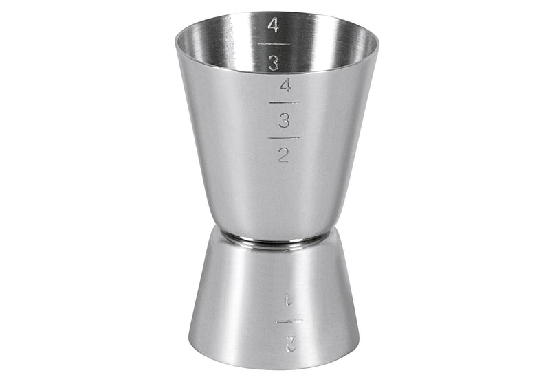 APS Cocktail-Barmaß 2/4 cl Edelstahl 7cm