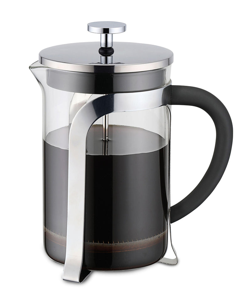 WEIS Pressfilterkanne 0,6l Borosilikatglas/Edelstahl