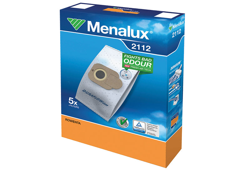 MENALUX Staubbeutel 2112  5 Beutel + 1 Motorfilter (SWIRL R39)