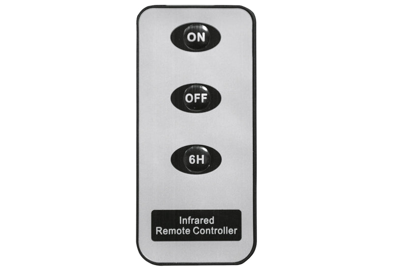 STAR TRADING Wachskerze LED mit Fernbedienung 2,1x20cm weiß 4er Set