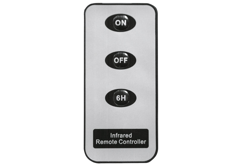 STAR TRADING Wachskerze LED mit Fernbedienung 2,1x20cm weiß 4er Set