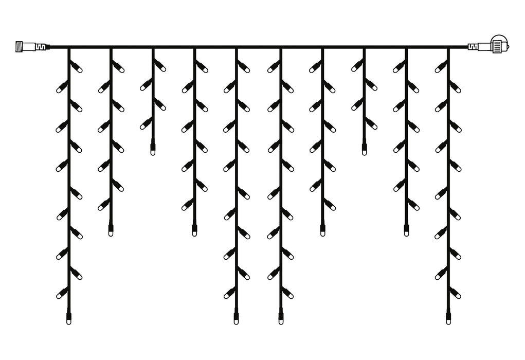 STAR TRADING Icicle System24 2x1m 98 Lichter