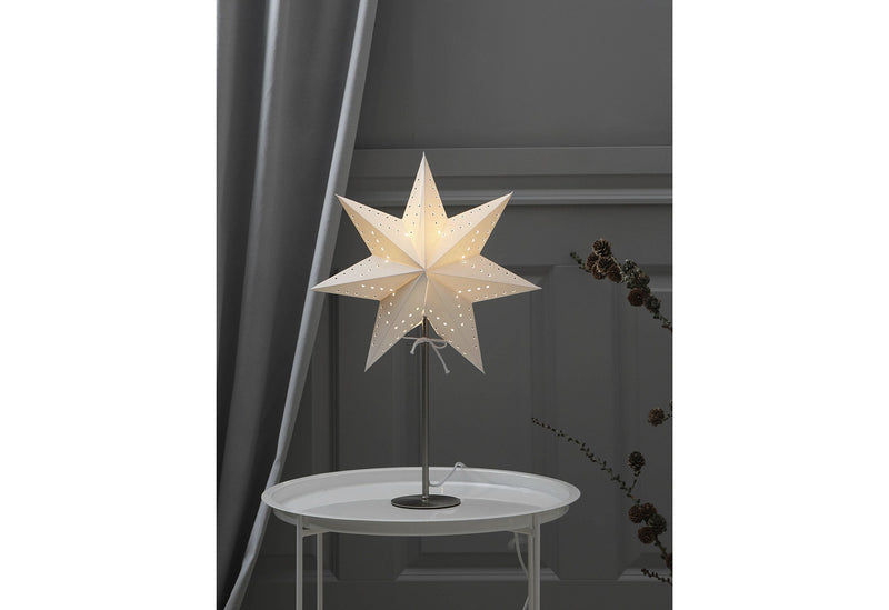 STAR TRADING Papierstern Bobo ca.34cm weiß