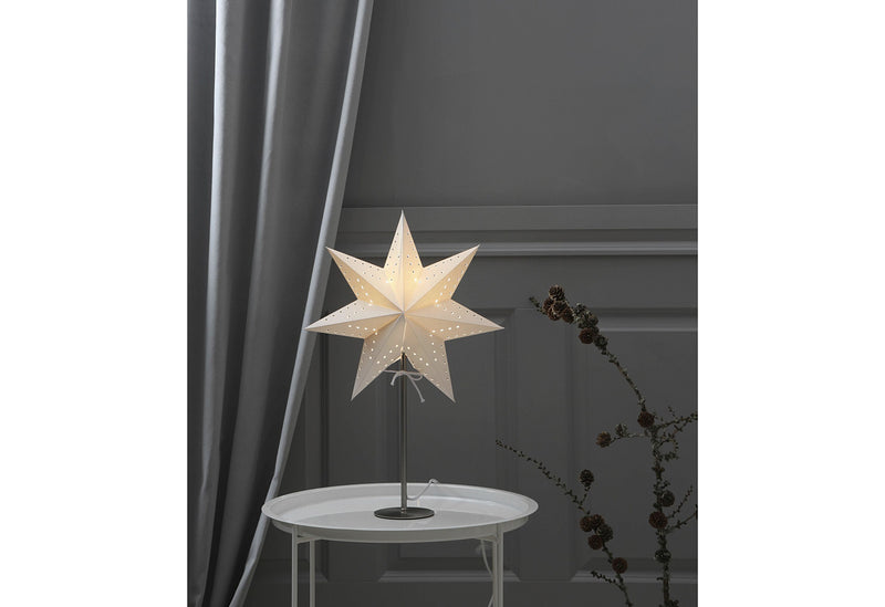 STAR TRADING Papierstern Bobo ca.34cm weiß