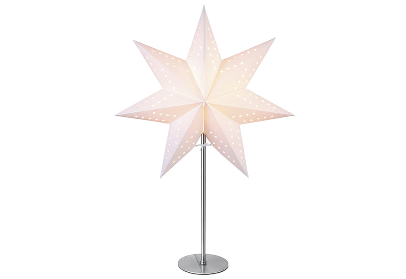 STAR TRADING Papierstern Bobo ca.34cm weiß