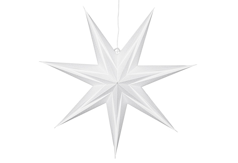STAR TRADING Papierstern Holly 60cm weiß