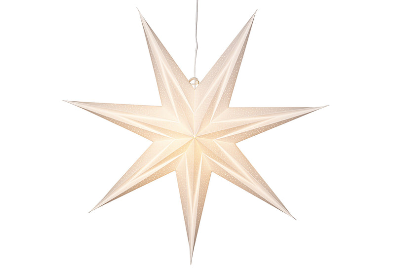 STAR TRADING Papierstern Holly 60cm weiß