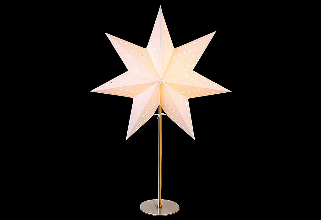 STAR TRADING Standleuchter Stern Bobo x34x50cm creme