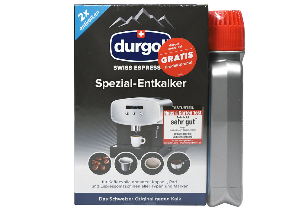 DURGOL Entkalker für Espressomaschinen 2 x 125 ml 2er Pack