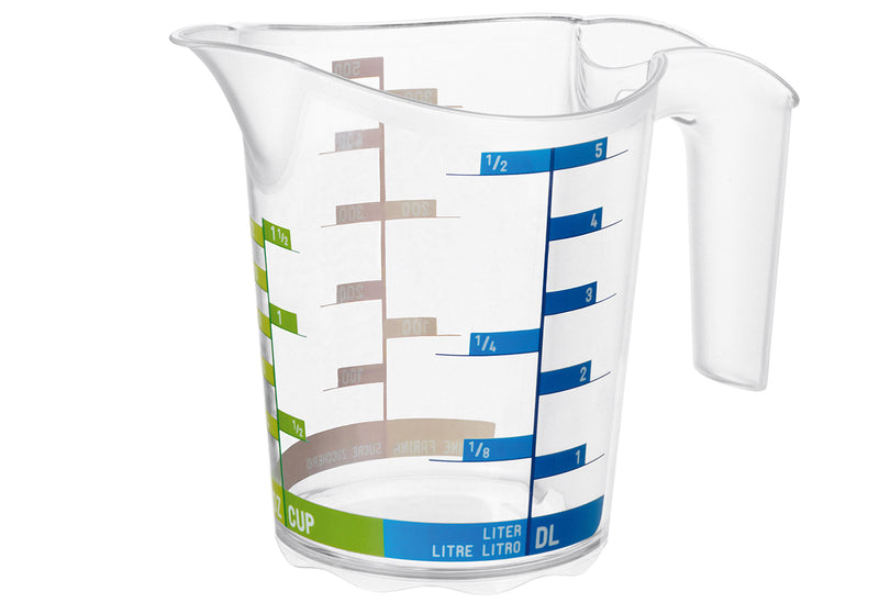 ROTHO Messbecher Domino 0,5l Kunststoff