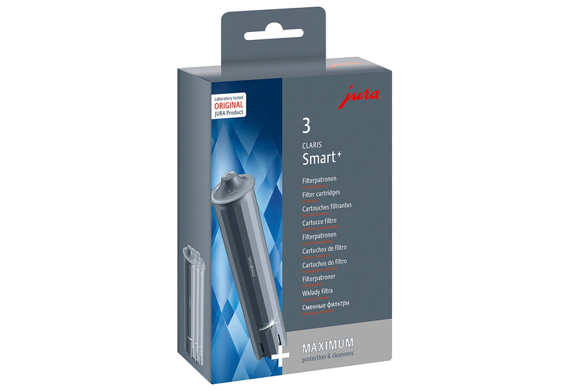 JURA Filterpatrone/Filterkartusche/Wasserfilter Claris Smart+ 3er Set