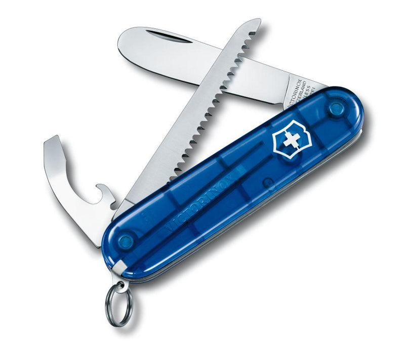 VICTORINOX Taschenmesser My first Victorinox 9 Funktionen 84mm blau