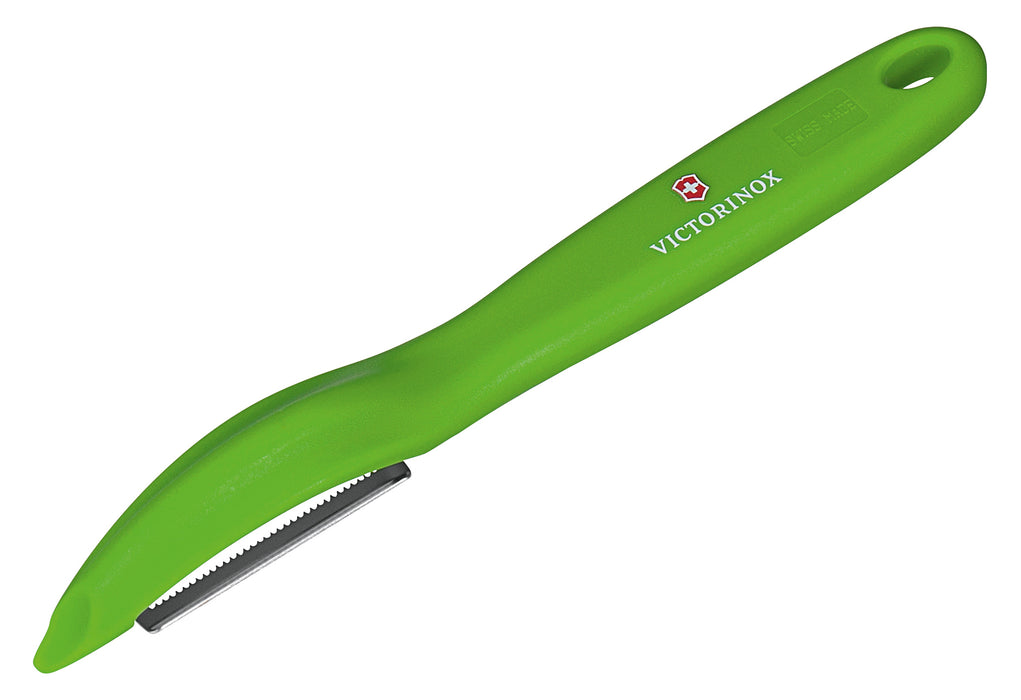 VICTORINOX Universalschäler Zackenschliff grün