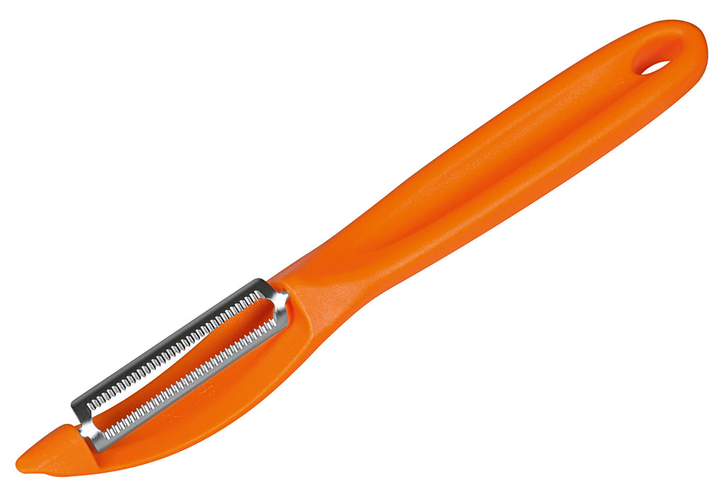 VICTORINOX Universalschäler Zackenschliff orange