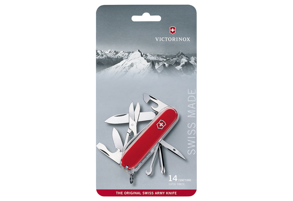 VICTORINOX Taschenmesser Super Tinker rot Blister