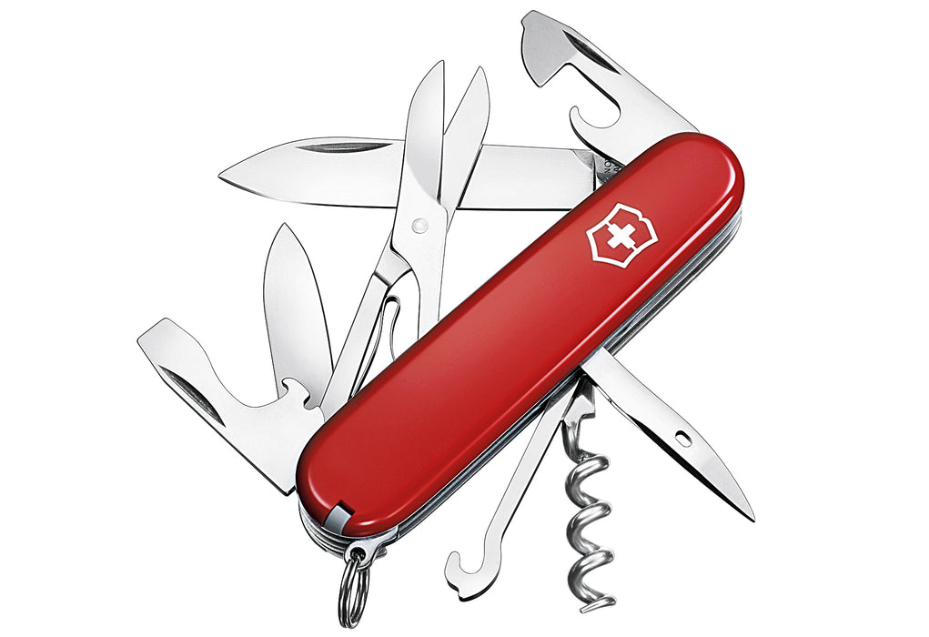 VICTORINOX Taschenmesser Climber 14 Funktionen 91mm rot