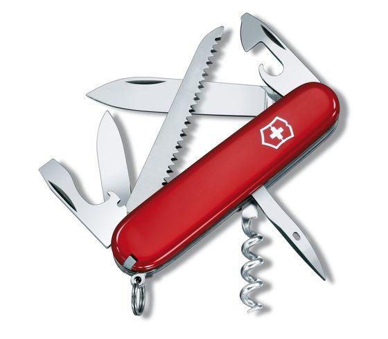 VICTORINOX Taschenmesser Camper 13 Funktionen 91mm rot