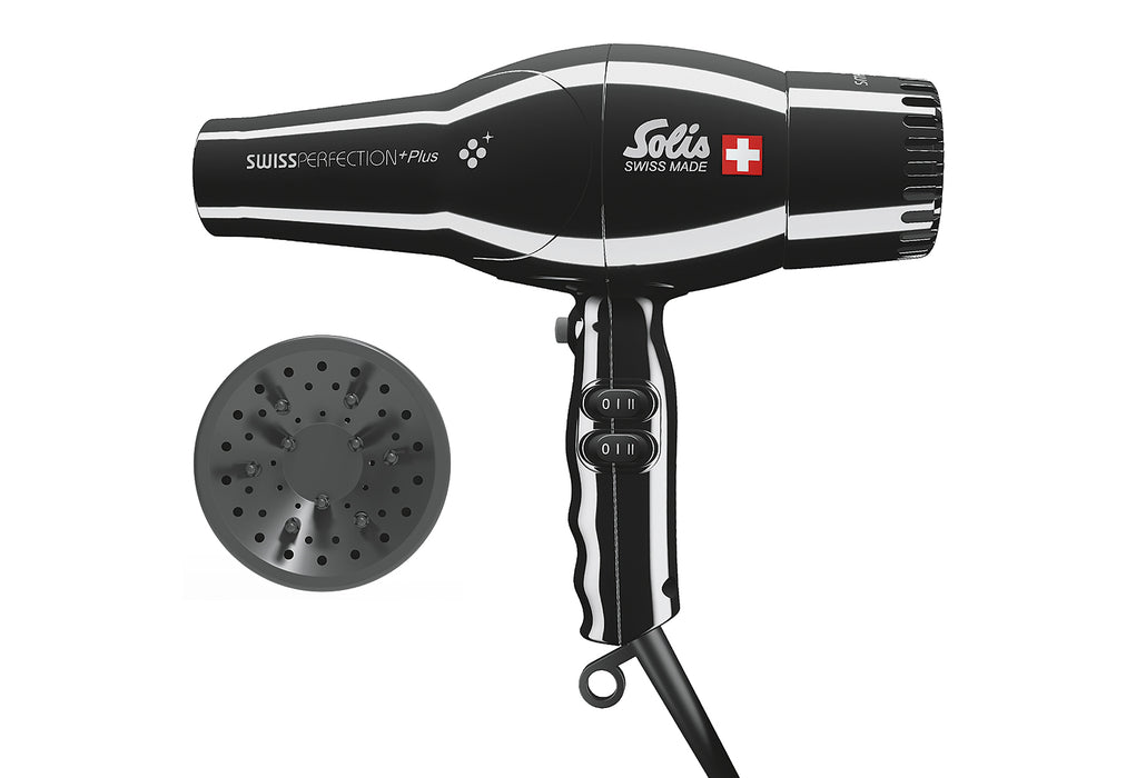 SOLIS Haartrockner Swiss Perfection plus 2300W schwarz