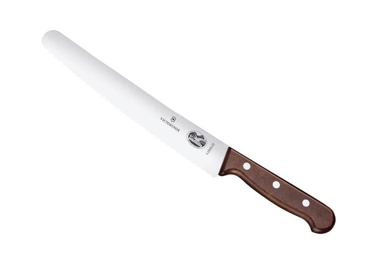 VICTORINOX Brot- und Konditormesser Wood 22cm Wellen mod. Ahorn