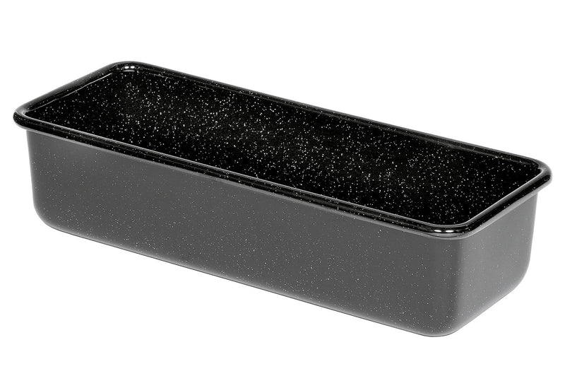 RIESS Königskuchenform 30x10cm schwarz Emaille