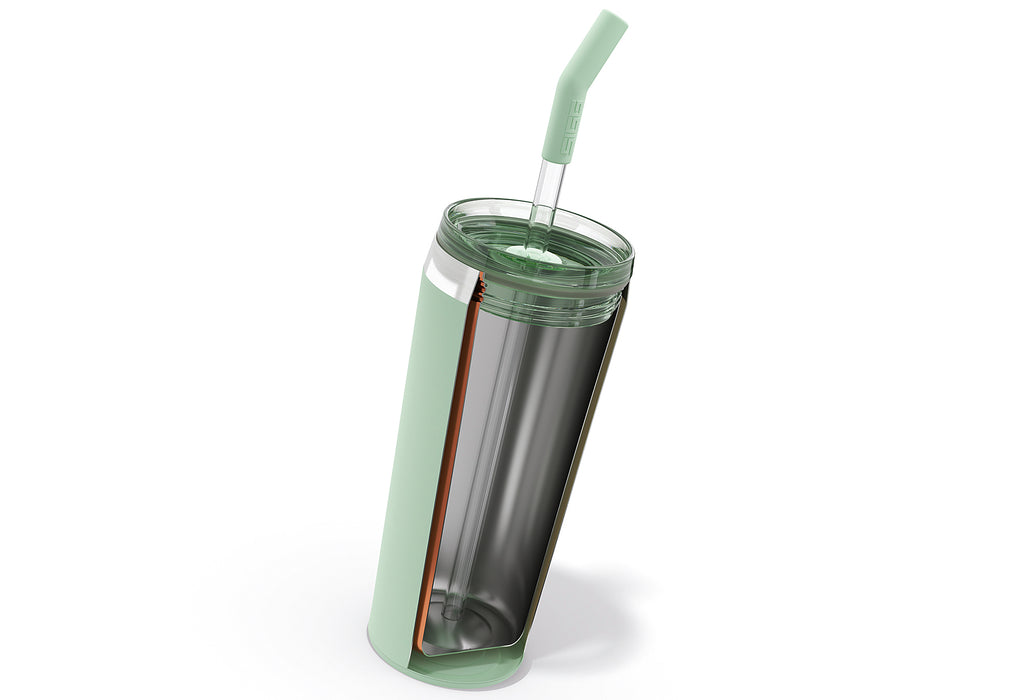 SIGG Helia Tumbler Mug Milky Green 0,6l