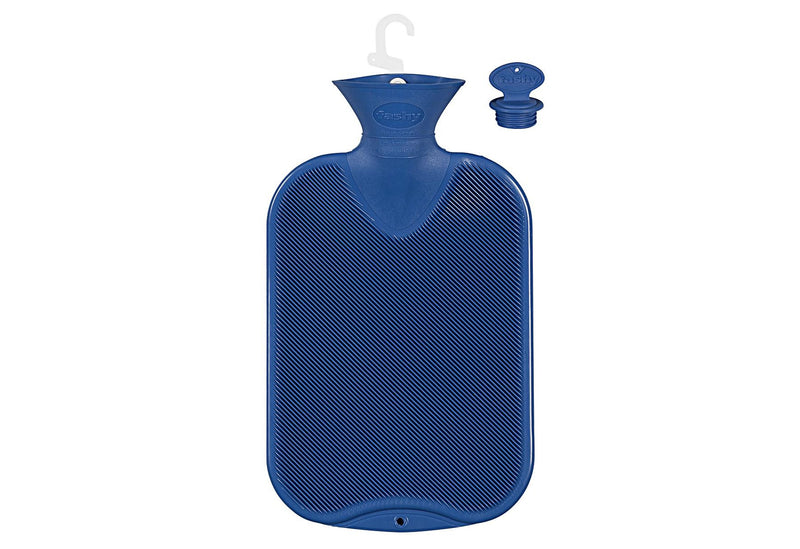 FASHY Wärmflasche Doppellamelle 2 l saphir