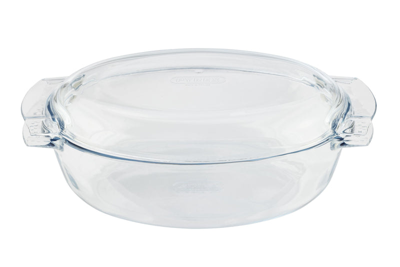 PYREX Bräter Classic oval Glas 5,9 l (4,5 + 1,4l)