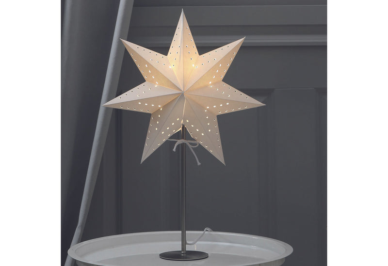 STAR TRADING Papierstern Bobo ca.34cm weiß