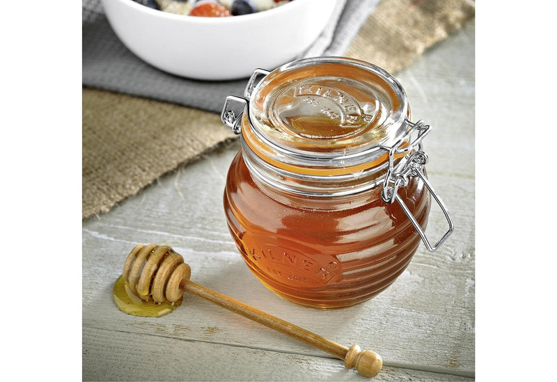 Honigtopf mit Honiglöffel, 400 ml
