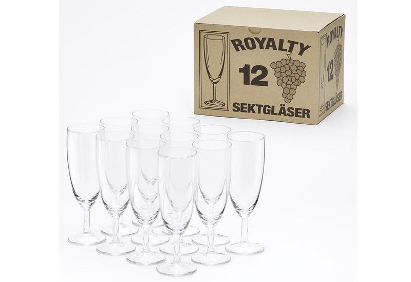VAN WELL Sektglas 16,0cl 12er Set