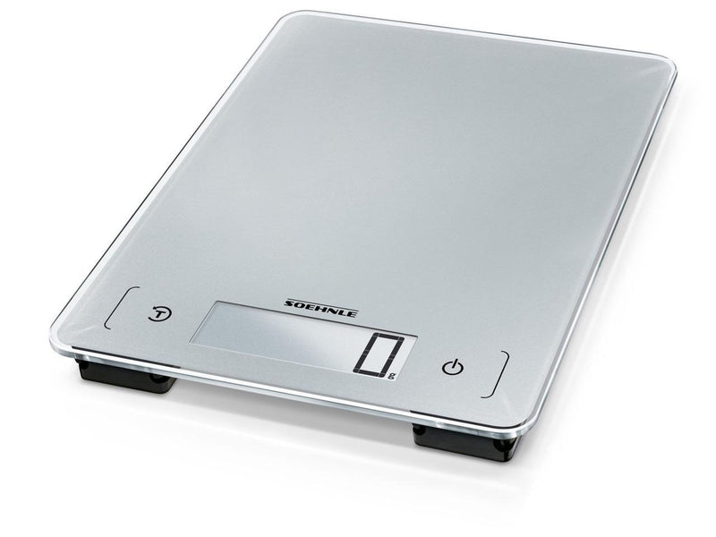 SOEHNLE Küchenwaage Page Aqua Proof digital 10kg Tragkraft silber
