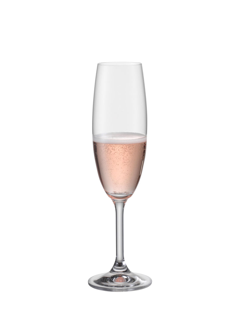 BOHEMIA CRISTAL Sektglas Libera 220ml 12er Set