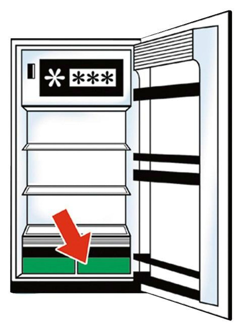 WENKO Frischhaltematte 47x30cm für den Kühlschrank