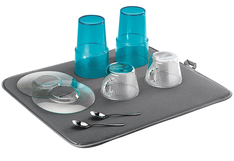 METALTEX Abtropfmatte Microfaser 40x45cm grau