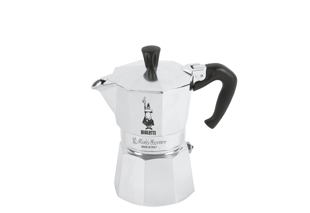 BIALETTI Espressobereiter Moka Express 3 Tassen 16cm Ø8cm