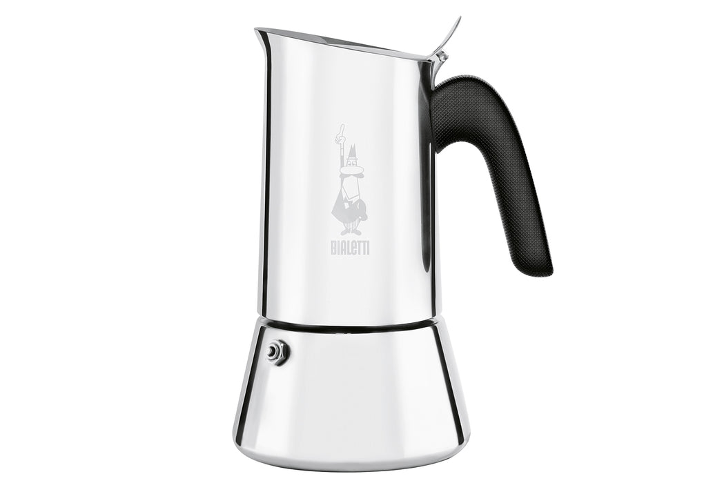 BIALETTI Espressobereiter Venus 10 Tassen Edelstahl